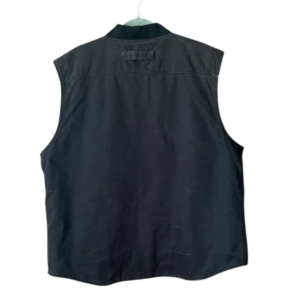 SMITH’S WORKWEAR Sherpa lined zip up vest. SZ. XL.